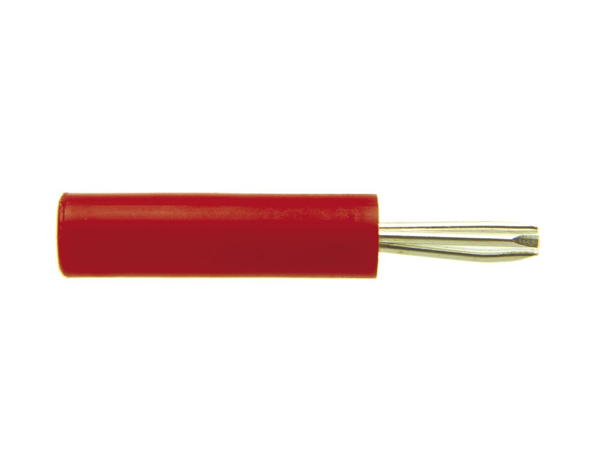 Prüfstecker Woertz 2.3mm rot