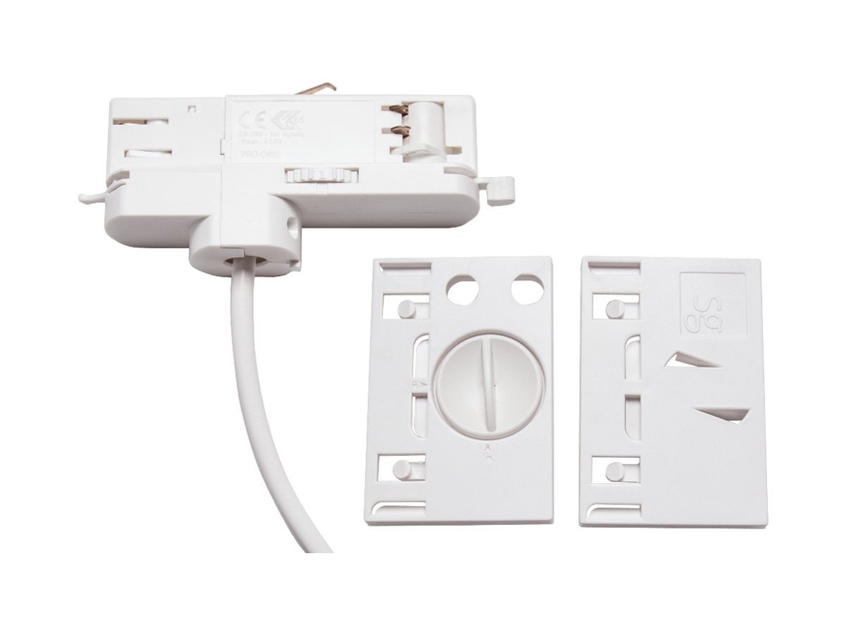 Anschluss-Set SG ShopLine DALI Leuchtenanschlussadapter 3-ph weiss
