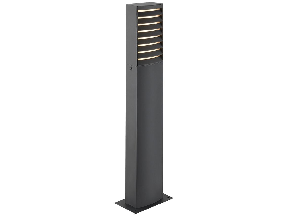 LED-Wegeleuchte SLV RASTERLYS 27W 750lm 827/830 IP65 702mm anthrazit