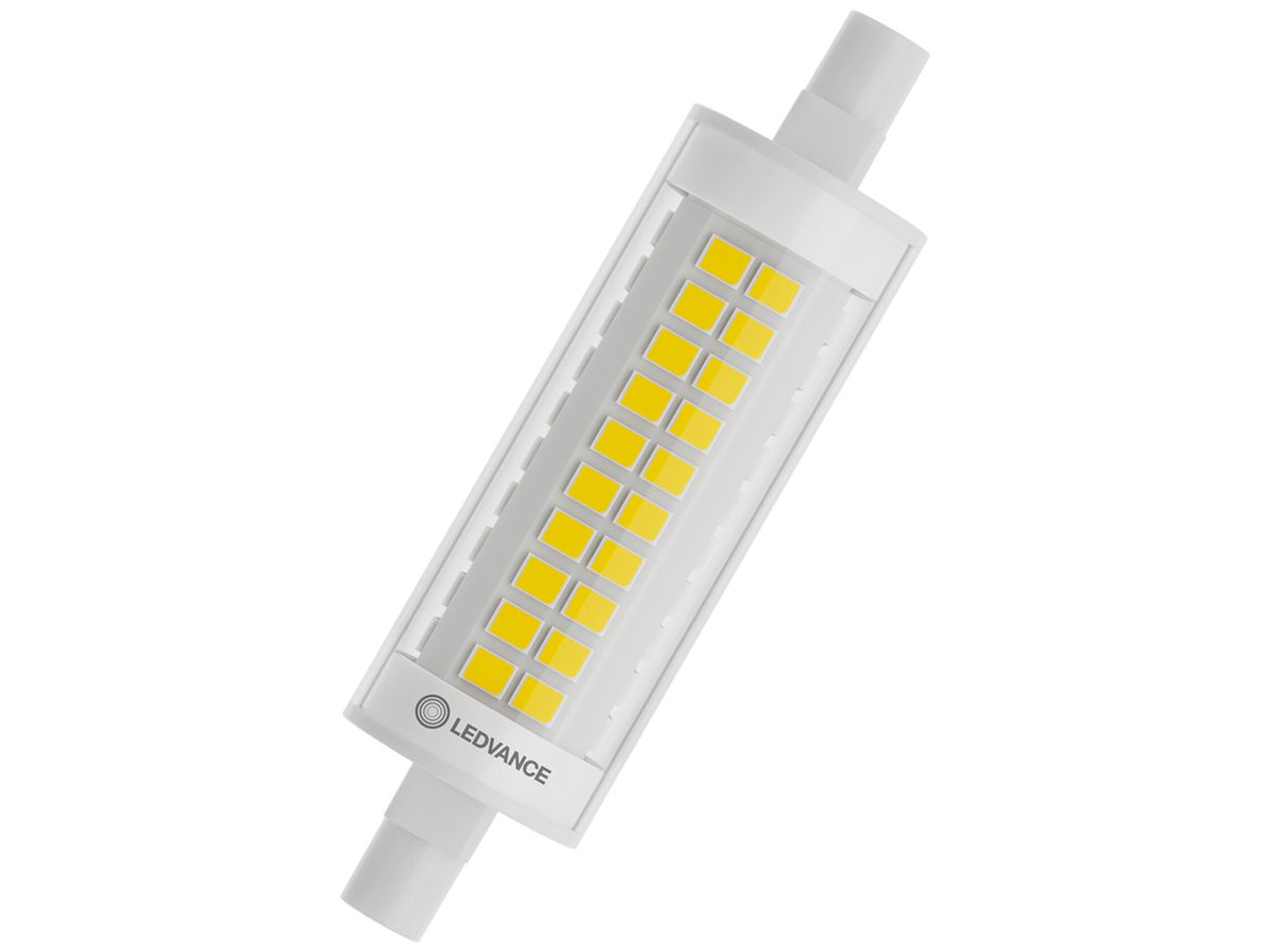 LED-Lampe LEDVANCE SLIM LINE R7s 9.5W 1055lm 827 DIM klar Ø20×78mm
