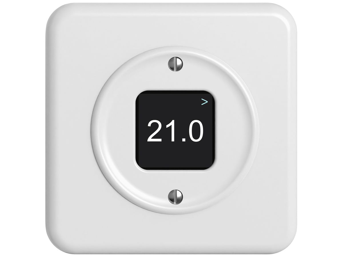 UP-Raumtemperatursensor STANDARDdue Wiser 230V 5…30°C weiss