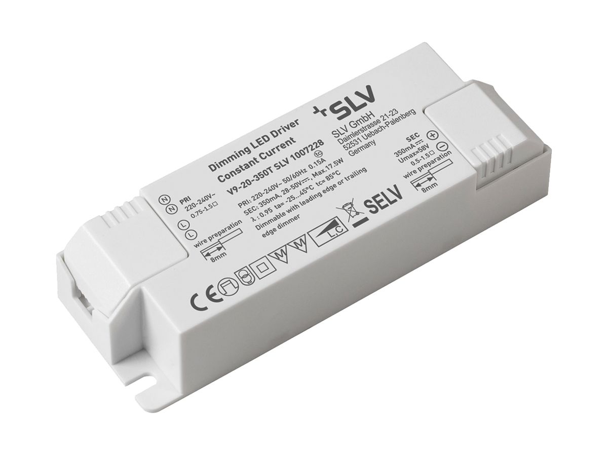 LED-Betriebsgerät SLV 17.5W 28…50V 350mA DIM