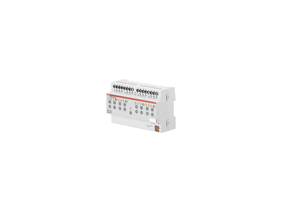 REG-KNX-Heizungsaktor ABB 12-fach 160mA 24…230VAC