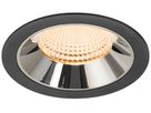 LED-Downlight SLV NUMINOS XL 24W 3500lm 2700K WB DALI Ø145 sz/cr
