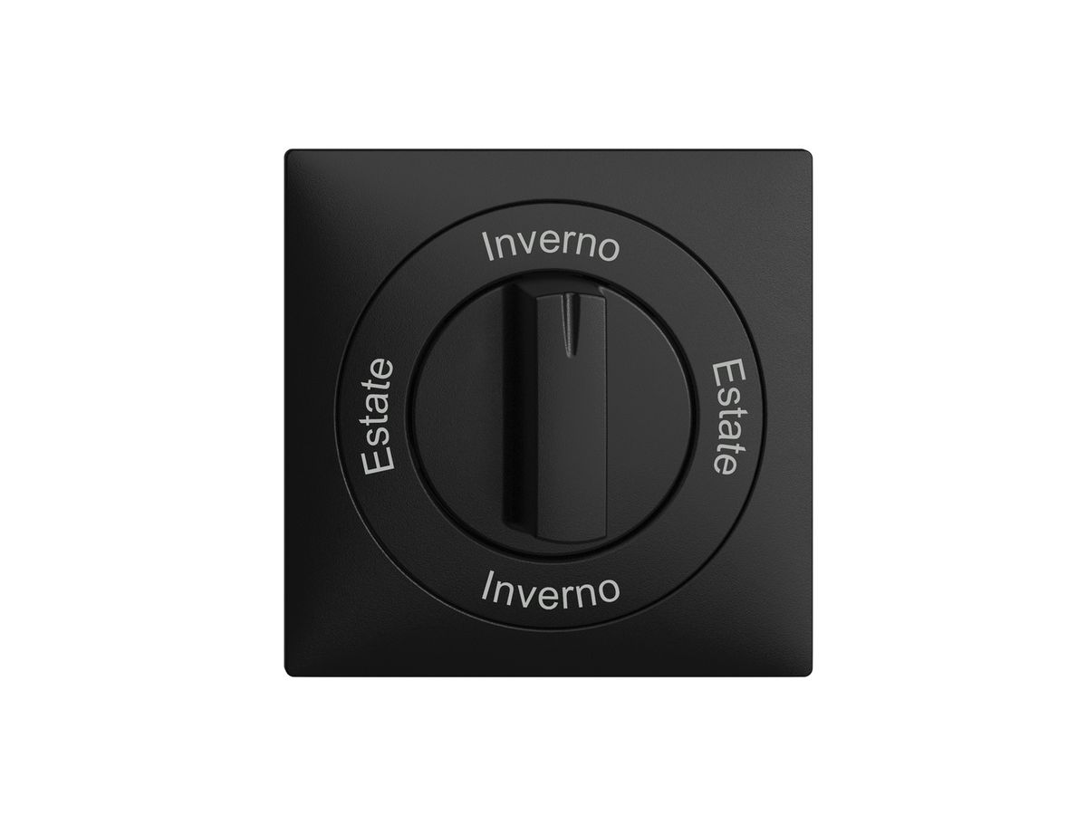 Frontset Estate-Inverno-Estato -Inverno EDIZIOdue 60×60 schwarz