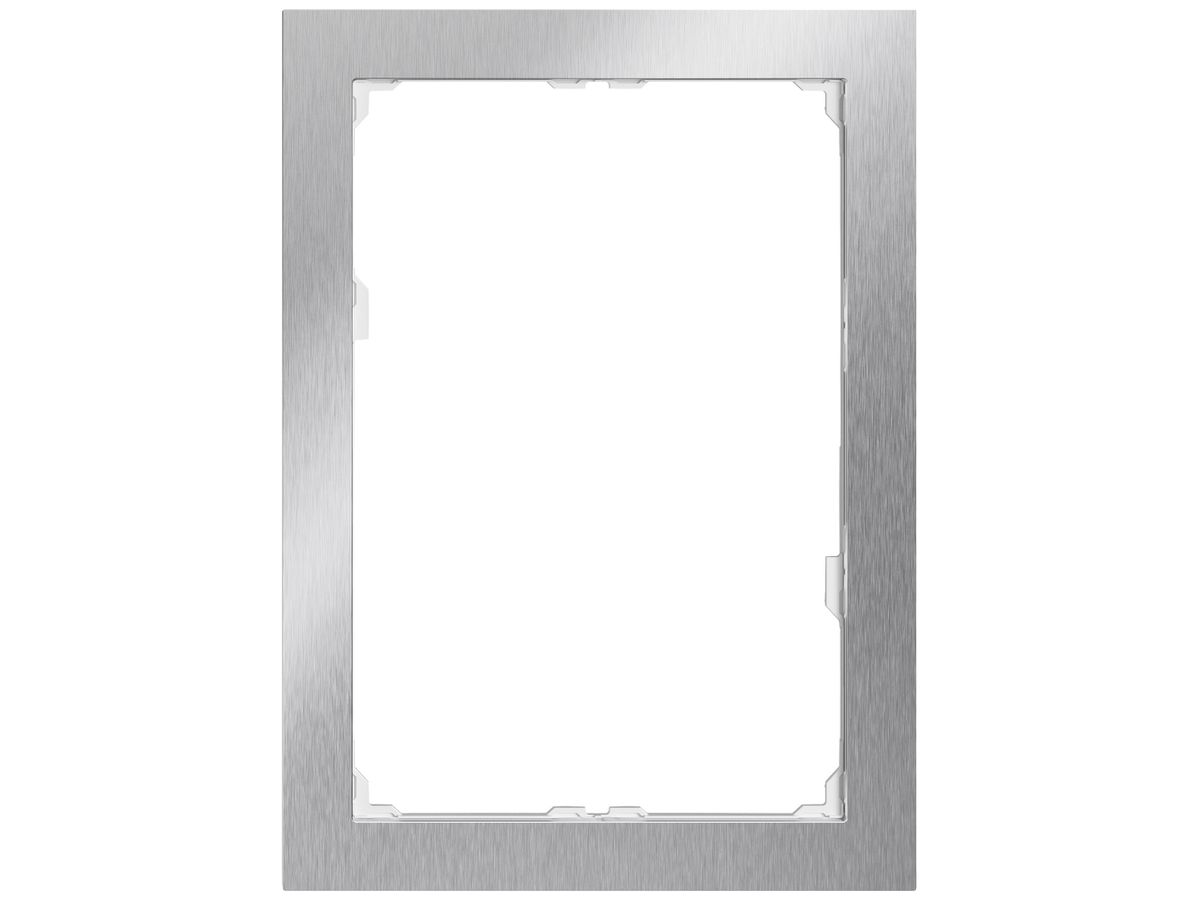 UP-Abdeckrahmen EDIZIO.liv prestige SNAPFIX® f.Panel 214×154mm Cr-geschl