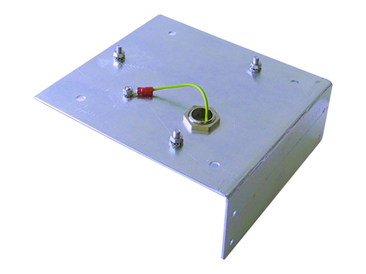 Wandhalter Hugentobler Typ 923 für Leuchte Typ 94-V, für Schutzkorb, V2A, Ø20mm