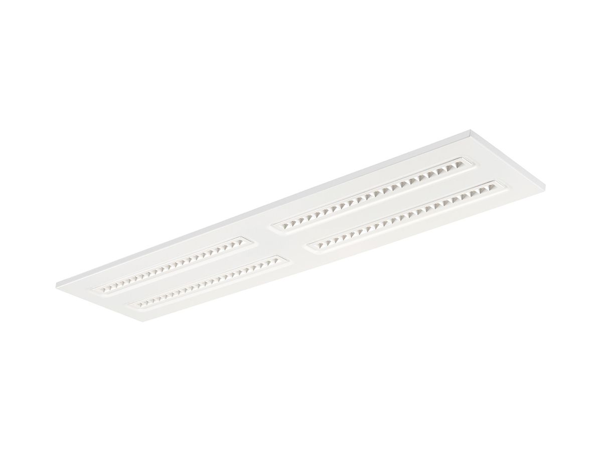 EB-LED-Deckenleuchte Sylvania OptiClip 34W 4500lm 4000K IP40 DALI weiss