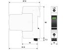 Blitzstromableiter  Citel DAC1-13S-10-275 Typ 1+2, 1-polig