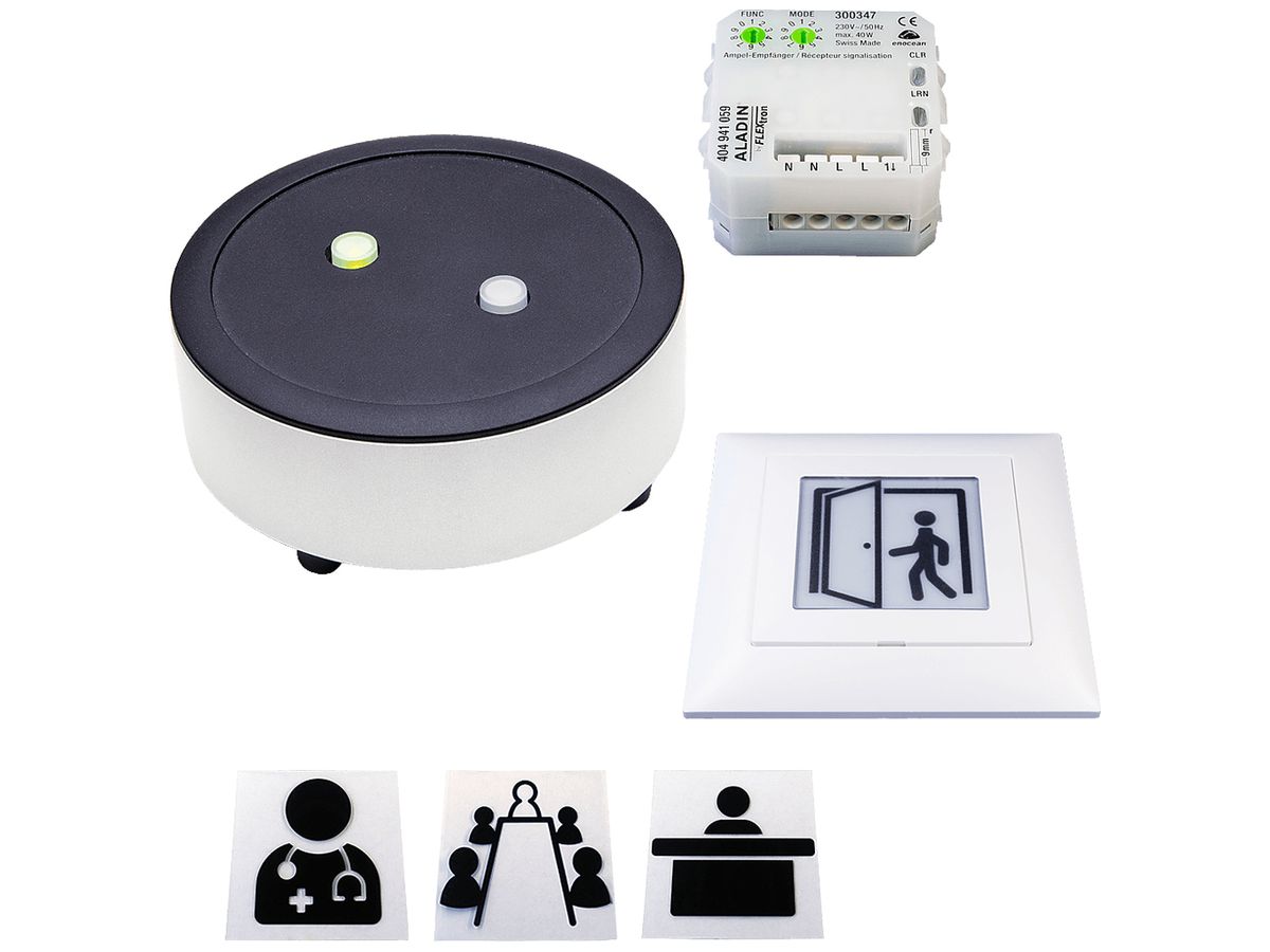 Eintrittsampel-Set 1 Flextron ALADIN EnO Design Feller EDIZIOdue