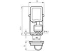 LED-Strahler Ledinaire Gen3 BVP164 LED11/830 PSU 10W SWB MDU CE, grau