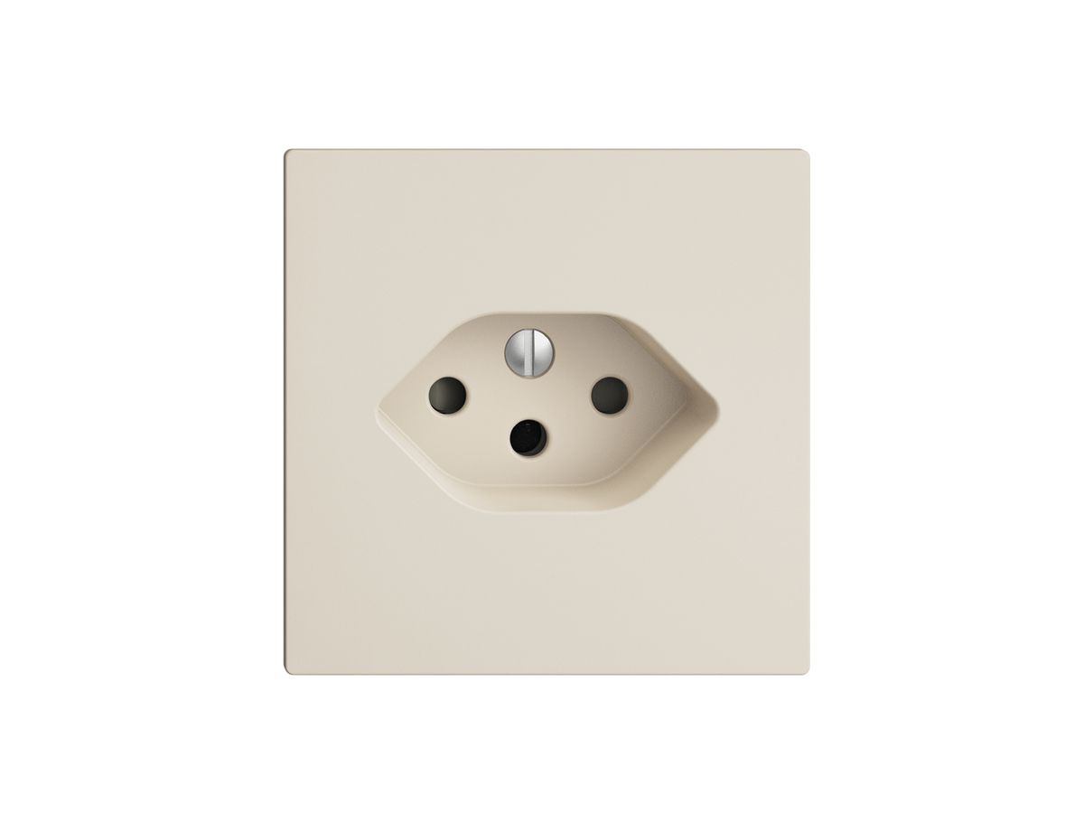 UP-Steckdose EDIZIOdue T13 crema mit Shutter