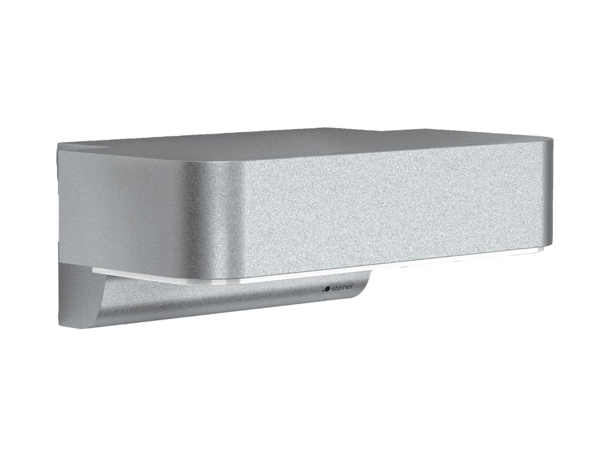 LED-Wandleuchte Steinel L 800 SC 7.5W 466lm 3000K IP44 mit Sensor Silber