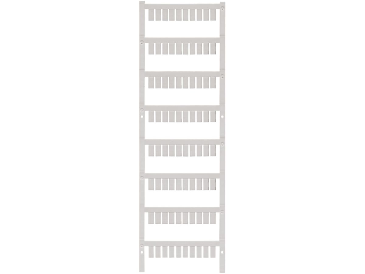 Gerätemarkierer Weidmüller MultiCard ESG steckbar 10×5mm PA66 weiss