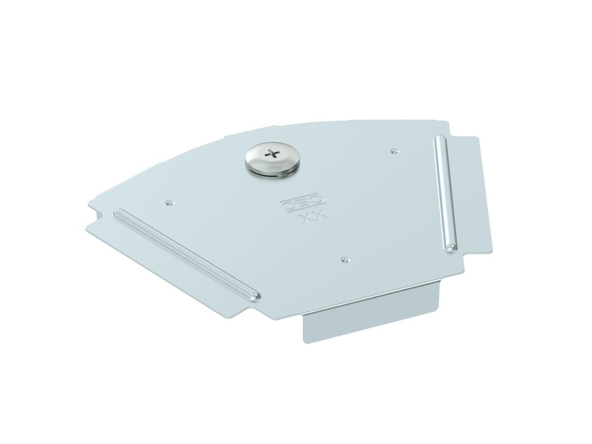 Deckel BET RBD 45° 100×125mm Stahl bandverzinkt Zink-Aluminium