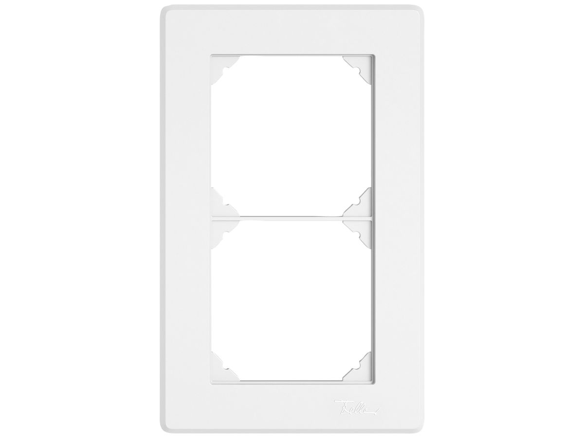 UP-Abdeckrahmen EDIZIO.liv SNAPFIX® 2×1/1×2 96×156mm ws