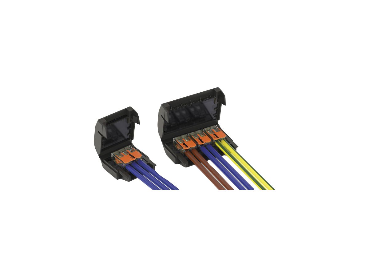 Verbindungsmuffe Cellpack EASY-PROTECT 632, 40.1×66.4×21.3mm, mit Klemmen