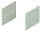 Verbindungslasche Niedax 80mm Pol