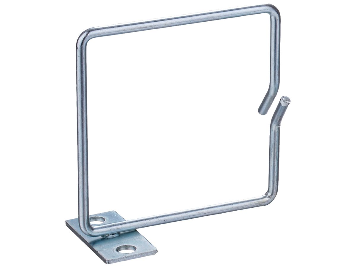 Kabelführung ROLINE seitlich 80×80×42mm Metall rostfreier Stahl