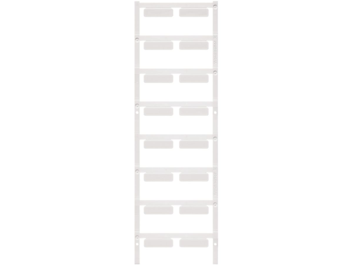Gerätemarkierer Weidmüller MultiCard SM 8×27mm PA66 weiss
