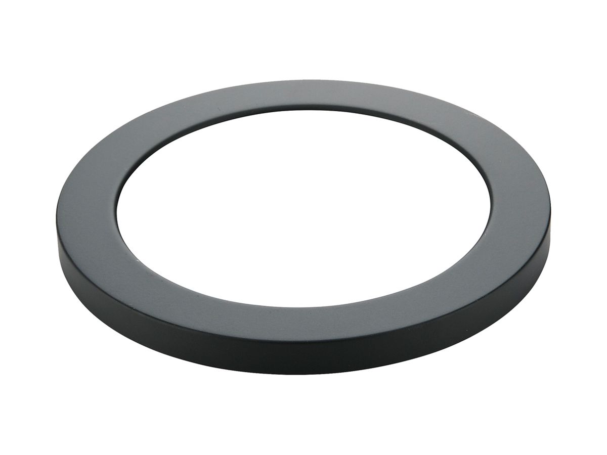 Zierring DOTLUX, für LED-Downlight UNISIZEplus, 12W, Ø166×15mm, schwarz matt