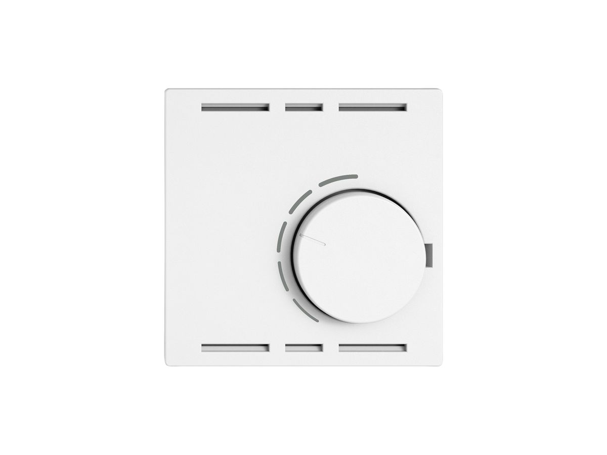 Raumthermostat EDIZIO.liv SNAPFIX® ohne Schalter 230VAC 50Hz ws