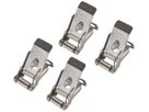 Montageklammer-Set SLV PANEL C Stahl 40×35×32mm Silber