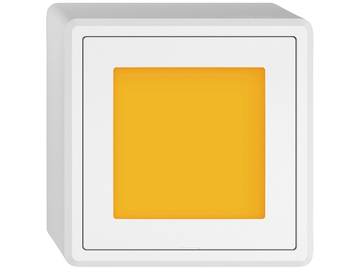 AP-LED-Leuchte EDIZIO.liv SNAPFIX® LED-gelb 230V ws