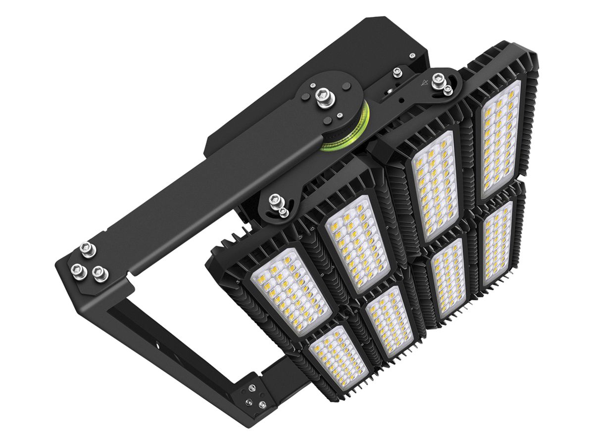 LED-Strahler AREA Expert M18 900W 122969lm 5700K IP66 VWB 685×240mm schwarz
