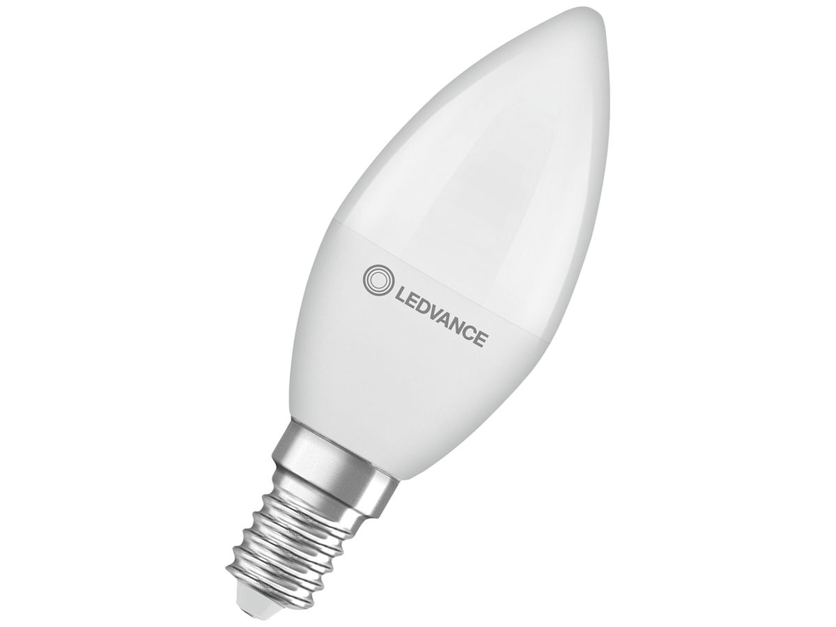 LED-Lampe LEDVANCE CLAS B E14 2.8W 245lm 2700K Ø37×96mm B11 mattiert