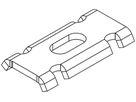 Klemmstück 40×21 mm Lanz ohne Schraube verzinkt