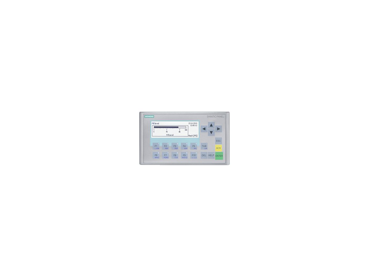 Bedienpanel Siemens SIMATIC HMI KP300 BASIC MONO PN mit 3.6" FSTN LCD