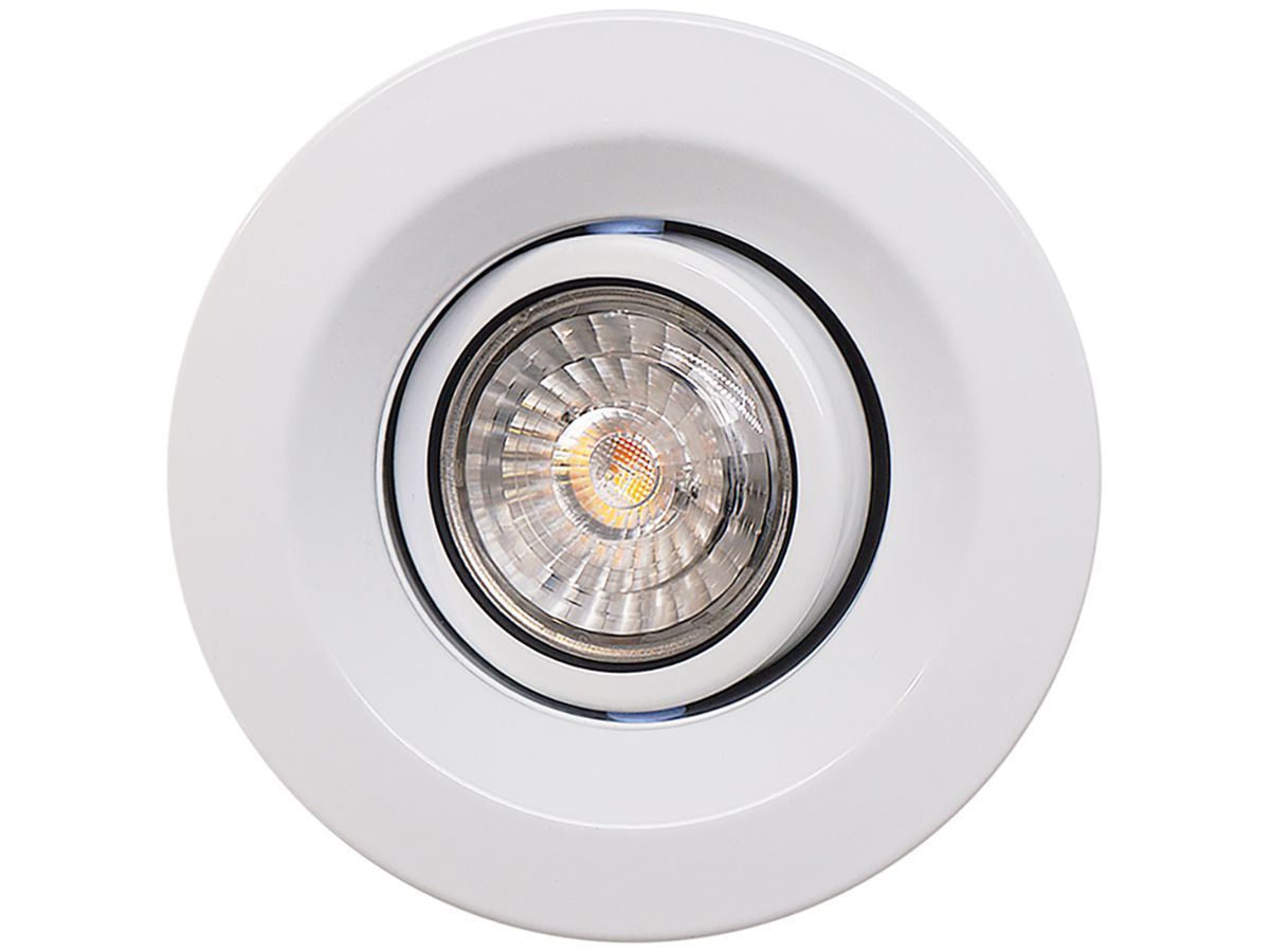 EB-LED-Leuchte Orbit Vari GU10 7W 230V ohne Leuchtmittel, weiss