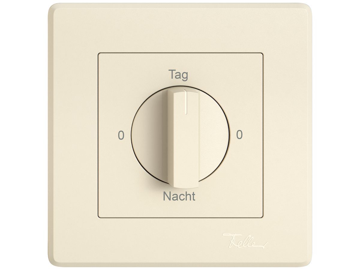 UP-Montageset EDIZIO.liv SNAPFIX® f.Drehschalter m.Griff 0-Tag-0-Nacht cr