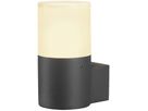 Wandleuchte SLV GRAFIT round E27 11W IP44 Aluminium anthrazit