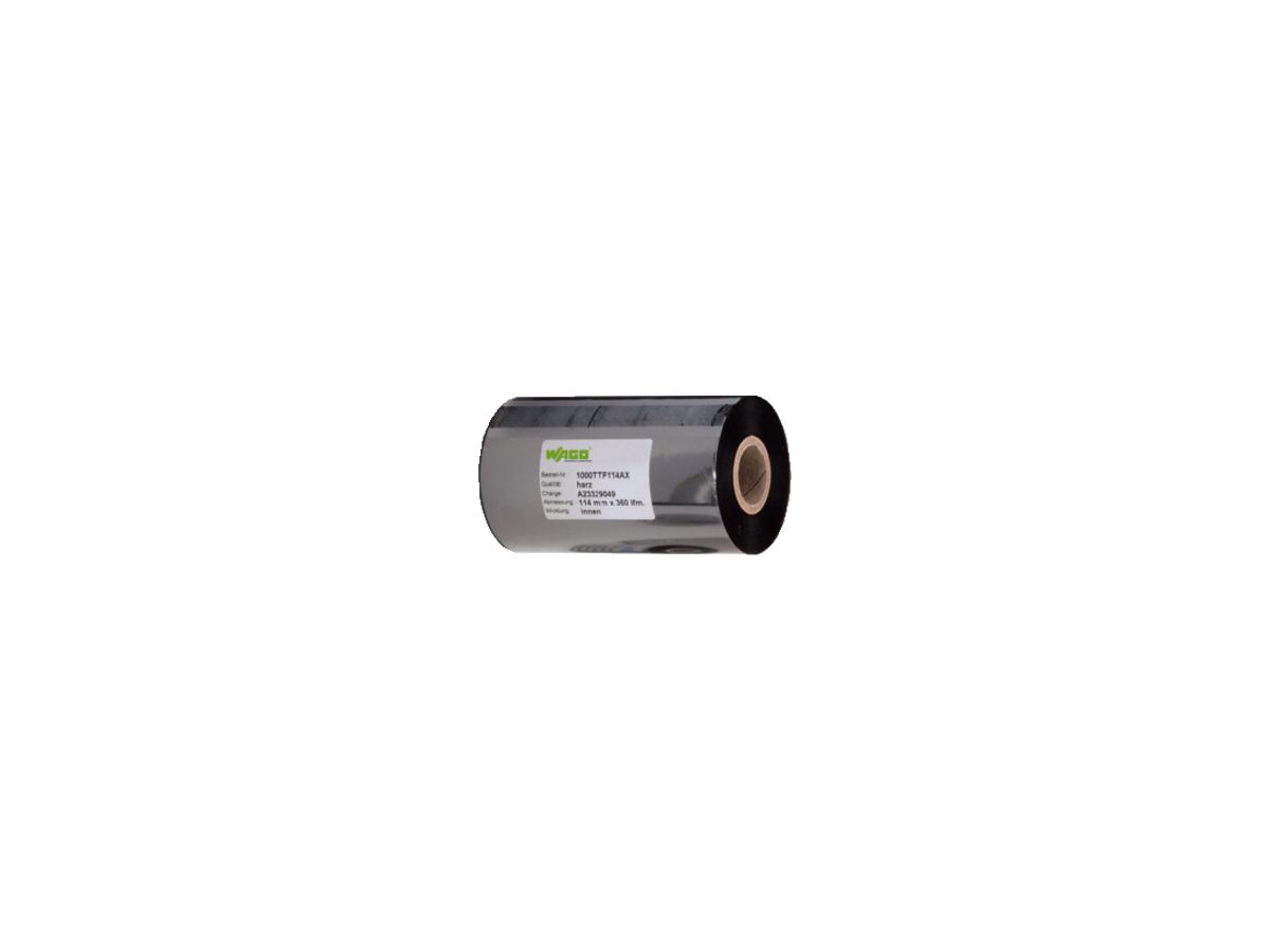 Farbband für Beschriftungsstreifen B=90mm Rolle 300m