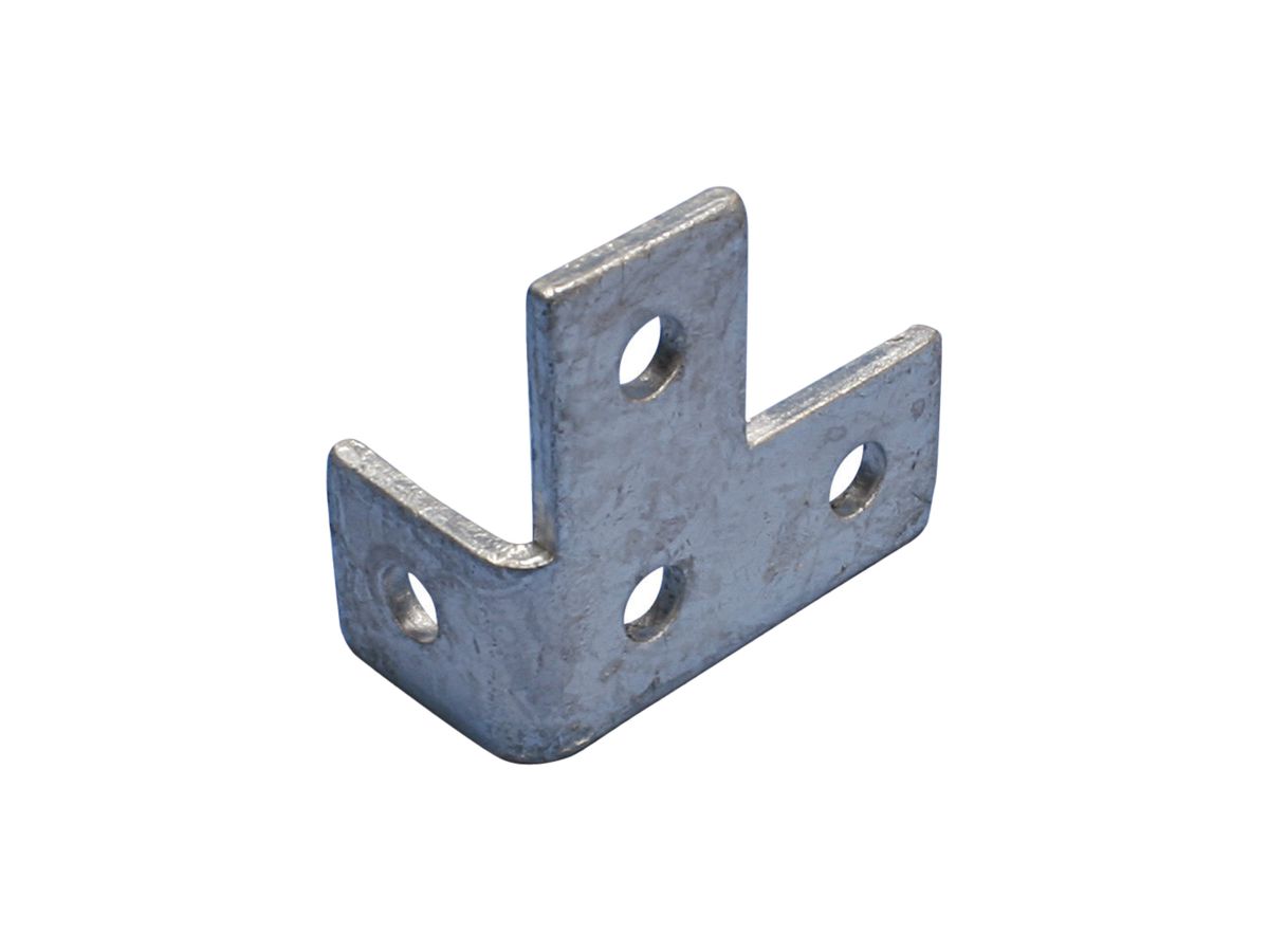Winkelverbinder nVent CADDY, 1-3 Loch versetzter, rechts, 90×95×50 mm