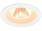 EB-LED-Deckenleuchte SLV NUMINOS M 12W 1700lm 2700K NB DALI DIM Ø105×68mm ws