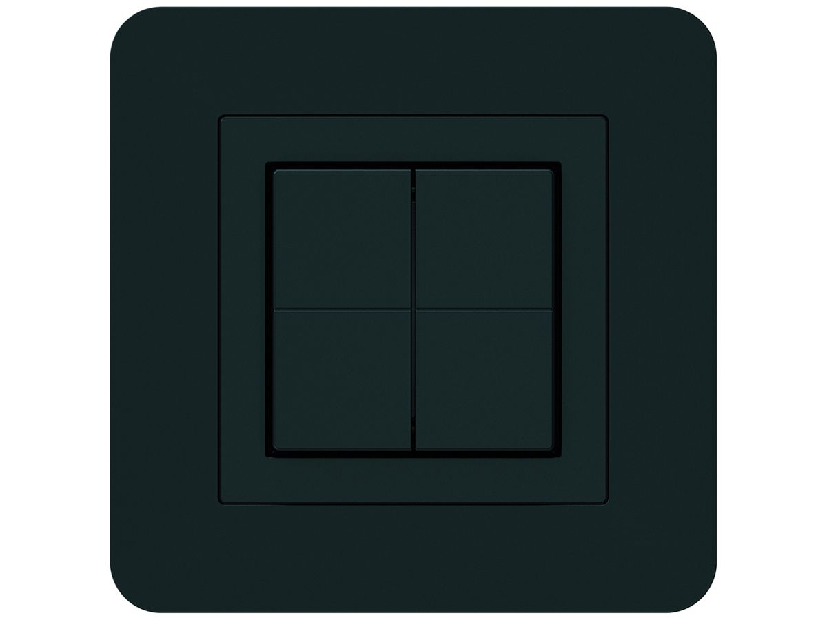 Funktaster Friends of Hue KTR, 4×, 94×94mm, klebend, schwarz