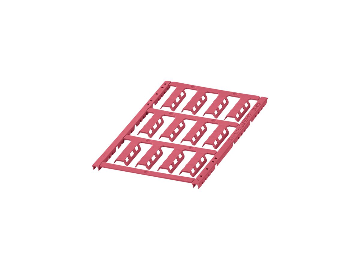 Kabelmarker PX UC-WMTBA (24X5)/PP LRD 24×5mm 12 Stück hellrot