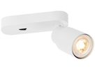 Spot SLV PURI 2.0 Tube CW GU10 1×6W DIM Ø55×150×87mm weiss