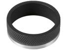 Zierring SLV GRIP M Aluminium Ø40×14mm schwarz