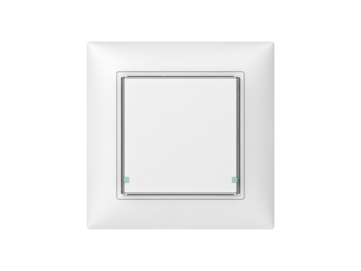 UP-Taster SIDUS 1/2 mit LED weiss