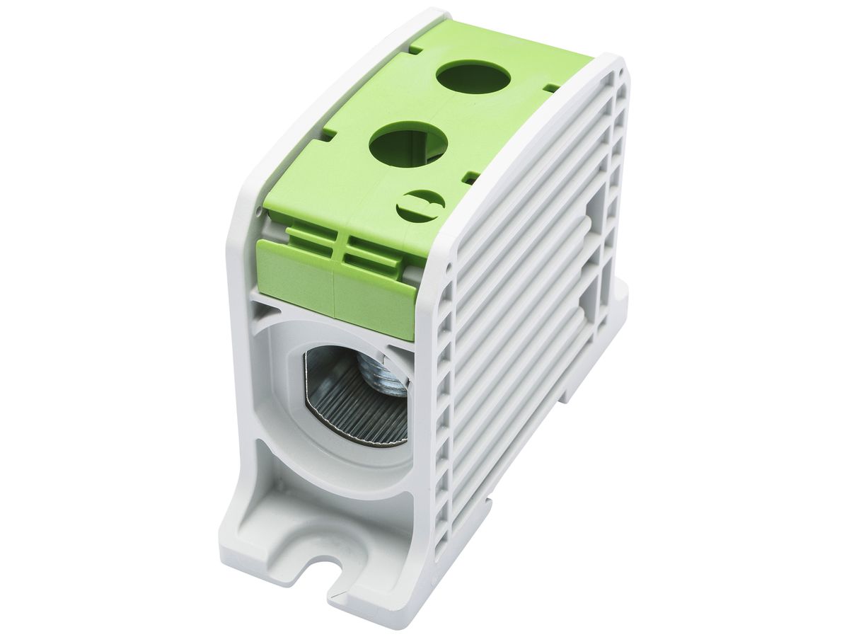 Verteilerblock Bals RKA 185 1P 353A 1×Eingang 1×Ausgang 10…95mm² grün