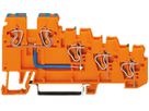 Initiatorenklemme WAGO 2.5mm² 4L orange