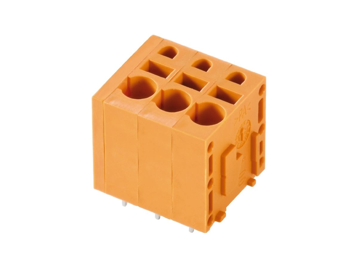 Leiterplattenklemme Weidmüller LMFS 5.08 4L 180° Lötstift 3.5mm PUSH IN 2.5mm²