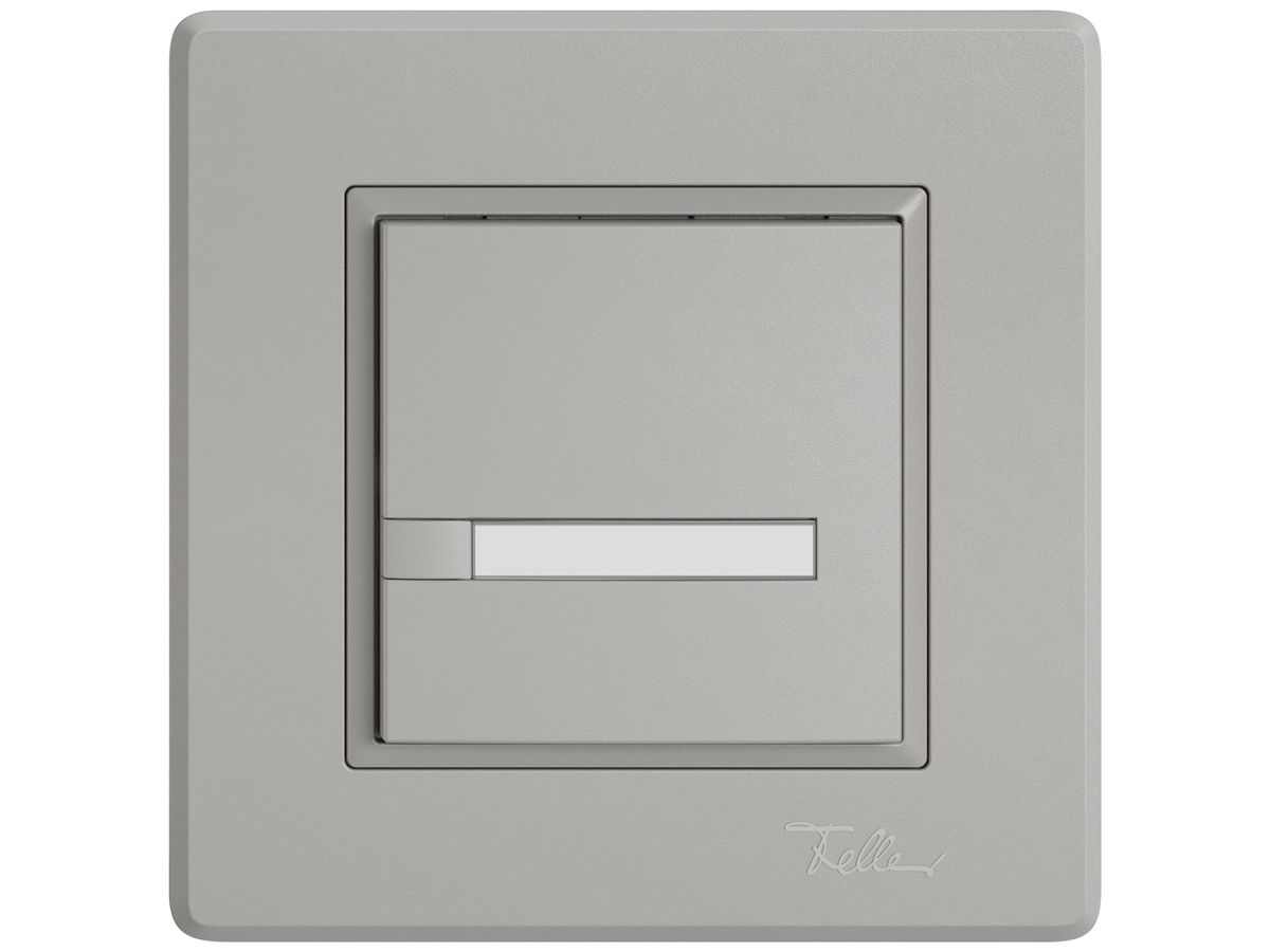 UP-Universaltaster EDIZIO.liv UNI SNAPFIX® 12…48V o.LED 1× 1-Tbed.Pap.hgu