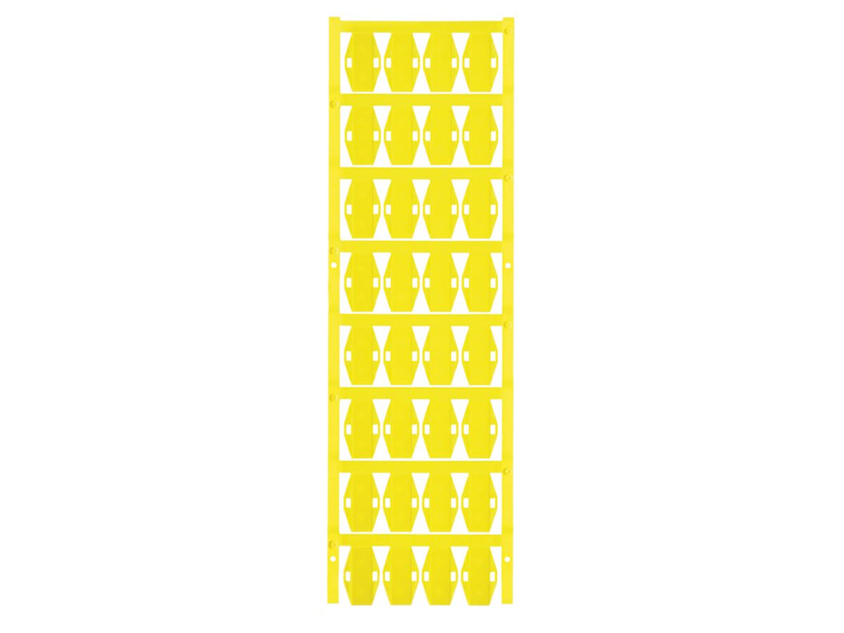 Kabelmarkierer Weidmüller MultiCard SFX für Ø7…40mm 24×15mm PA66 gelb