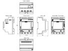 REG-Logikmodul SPS Siemens LOGO! 9 24RCE Display 8DI/4DO
