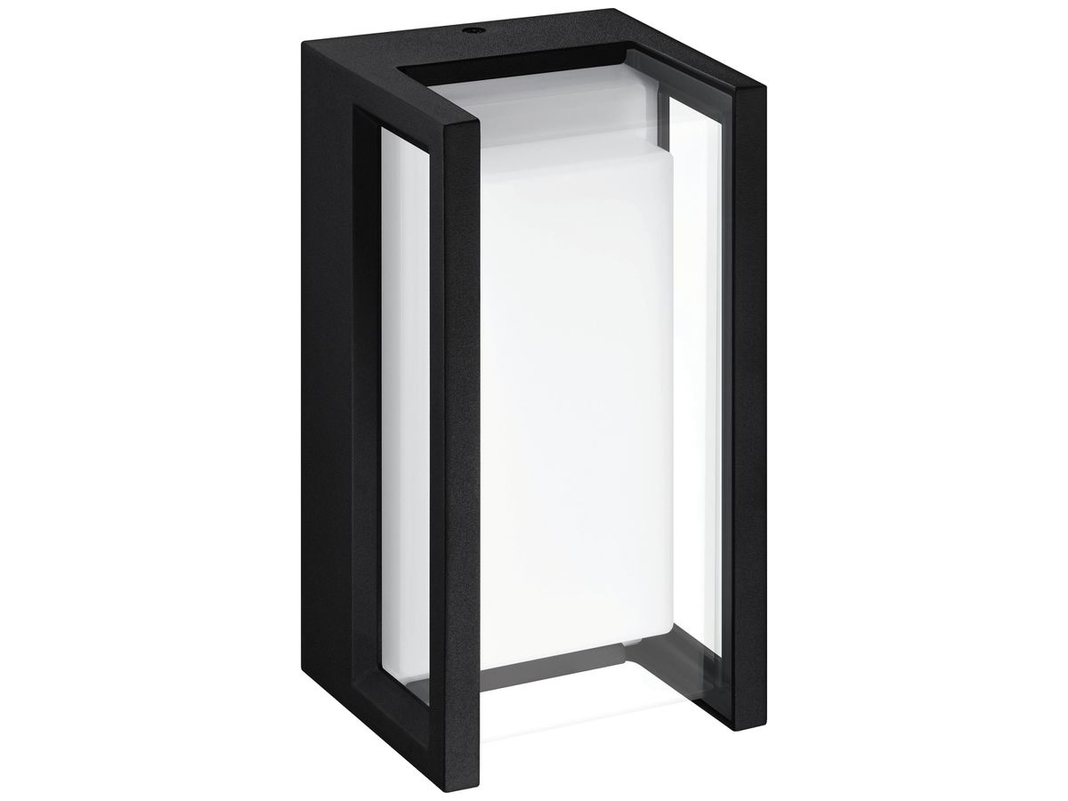 LED-Wandleuchte Philips Pyrona 12W 1500lm 827 IP44 schwarz